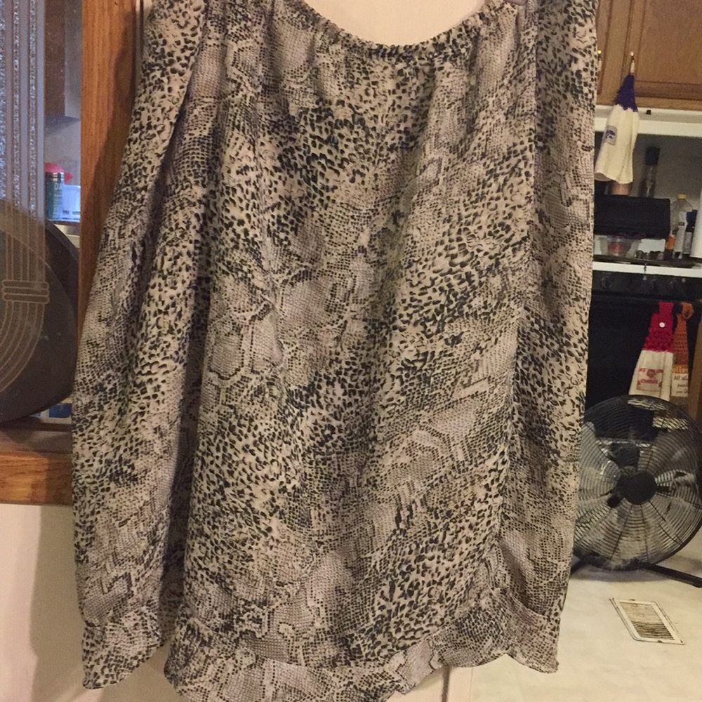 Snakeskin knee high skirts